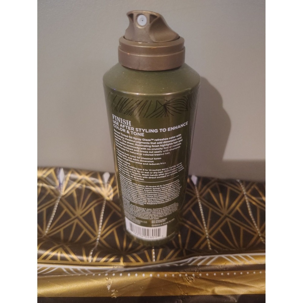 Orlando Pita Play Recast Tinted Oil Spray Glaze Chestnut 5 oz Hair Shine Mist - Picture 4 of 4